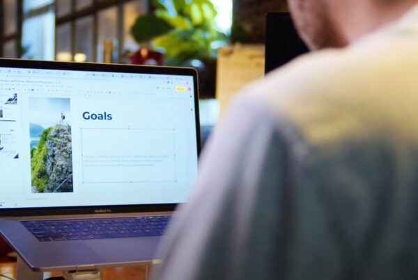 man performing a marketing audit