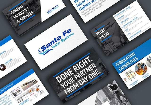 Santa Fe Water Systems creative assets